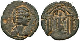 Bostra (Beser). Julia Domna, wife of Septimius Severus. Ca. 210 AD, AE 28 mm (12.57g). Fine
