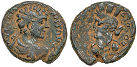 Diospolis (Lod). Caracalla AD 198-217. AE 28 (15.25 g). VF