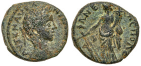 Neapolis (Shechem). Elagabalus, AD 218-222. AE 20 mm (5.65g). VF