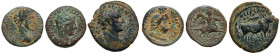3-piece lot of Caesarea Bronzes
