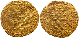 France. Agnel d'or, ND (Rouen). PCGS AU