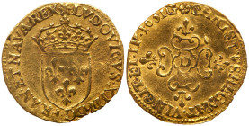 France. Ecu d'or, 1631-D (Lyon). PCGS XF