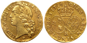 France. Louis d'or au bandeau, 1746-R (Orleans). PCGS AU