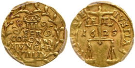 Hungary. Coronation Gold Medal, 1625. PCGS AU