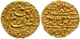 Iran. 1/4 Mohur, AH1182 (1768). PCGS MS62