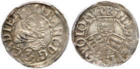 Austria: Olmütz. Groschen, (1)619. PCGS AU55