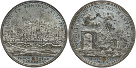 Austria. Tin Medal, (1713). PCGS AU58