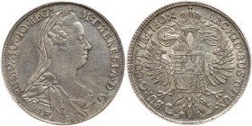 Austria. Taler, 1780-SF. PCGS AU