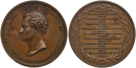 Austria. Bronze Medal, 1841. PCGS SP
