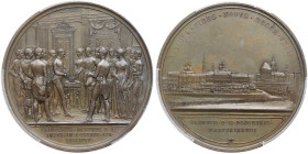 Austria. Bronze Medal, 1848. PCGS MS63
