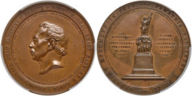 Austria. Bronze Medal, 1859. PCGS SP63