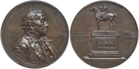 Austria. Bronze Medal, 1892. PCGS SP62
