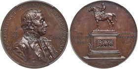 Austria. Bronze Medal, 1892. PCGS SP63