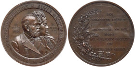 Austria. Bronze Medal, 1895. PCGS SP64