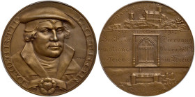 Austria. Bronze Medal, 1917. PCGS SP66