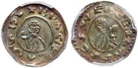 Bohemia. Denar, ND. PCGS MS64