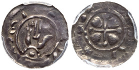 Bohemia. Denar, ND. PCGS AU