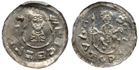 Bohemia. Denar, ND. PCGS MS63