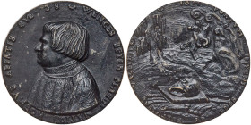 Bohemia. Bronze Medal, (1526). XF