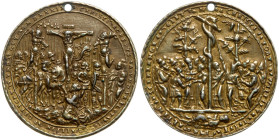 Bohemia. Gilt Silver Cast Medal, 1539. VF