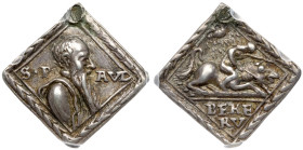 Bohemia. Silver Medal, ND (16th C.). PCGS AU