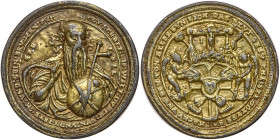 Bohemia. Gilt Bronze Medal, ND (1619-22). VF