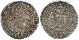 Bohemia. 3 Kreuzer, 1642 (q). PCGS AU58