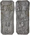 Bohemia. Lead 5 Kreuzer Military Stamp Tyn on Moldau Money, 1799. VF