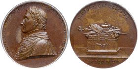 Bohemia. Bronze Medal, 1837. PCGS UNC