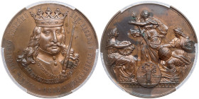 Bohemia. Bronze Medal, 1879. PCGS UNC