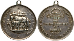 Bohemia & Moravia. Silver Medal, ND (c.1880). PCGS XF