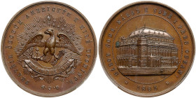Bohemia. Bronze Medal, 1885 (Prague). PCGS SP63