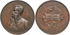 Bohemia. Bronze Medal, 1892. PCGS SP64