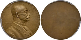 Bohemia. Uniface Bronze Medal, (1920). PCGS SP64