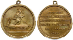 Czechoslovakia. Brass Medal, 1829. PCGS MS61