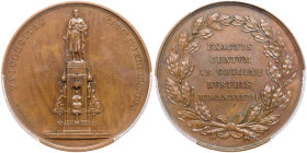 Czechoslovakia. Bronze Medal, 1848. PCGS AU58