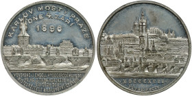 Czechoslovakia. White Metal Medal, 1892. PCGS SP62