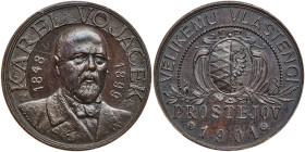 Czechoslovakia. Bronze Medal, 1901. PCGS MS64