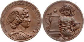 Czechoslovakia. Bronze Medal, (c.1917). PCGS MS66