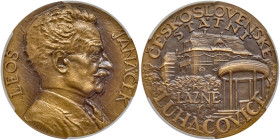 Czech Republic. Bronze Medal, ND (20th Cent). PCGS SP65
