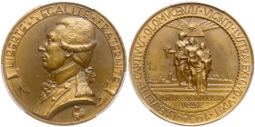 Czechoslovakia. Bronze Medal, 1934. PCGS MS64