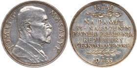 Czechoslovakia. Silver Medal, 1935. PCGS MS62