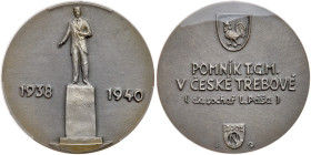 Czechoslovakia. Silver Medal, 1938/1940 (struck in 2002). PCGS SP65