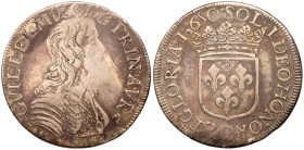 France: Orange. Ecu, 1650. PCGS Fine