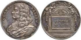 France. Silver Medal, (1678). PCGS SP62