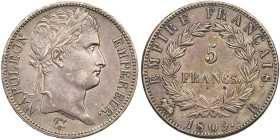 France. 5 Francs, 1809-B (Rouen). XF