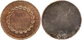 France. Pattern 100 Francs, 1879. PCGS AU
