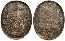 German States: Augsburg. Oval Medal, 1626. PCGS AU