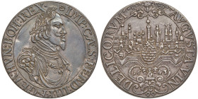 German States: Augsburg. Box Taler, 1643. VF-XF