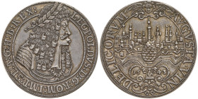 German States: Augsburg. Box Taler, 1643. XF